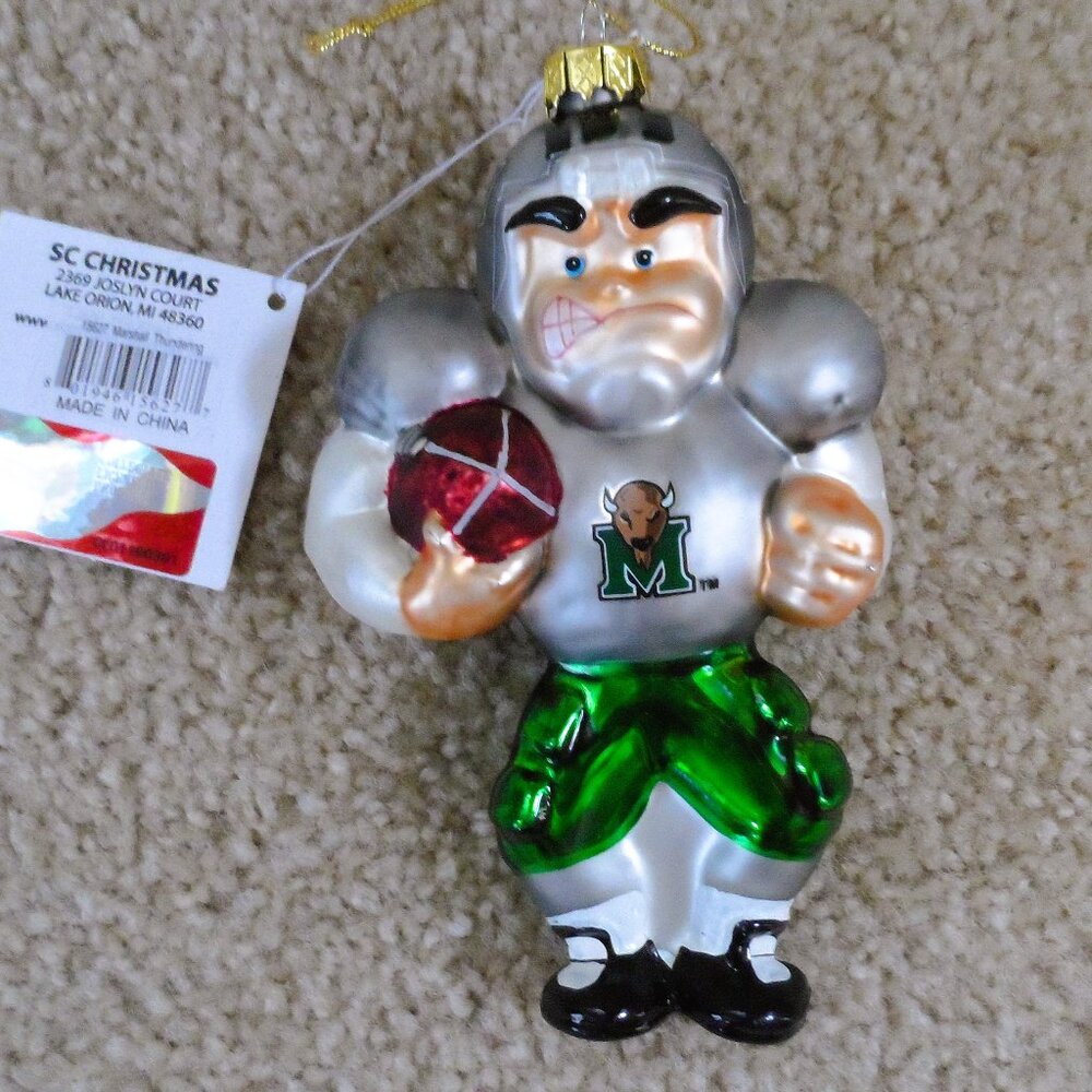 X- mas glass sport ornament